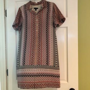 JCrew silk shift dress